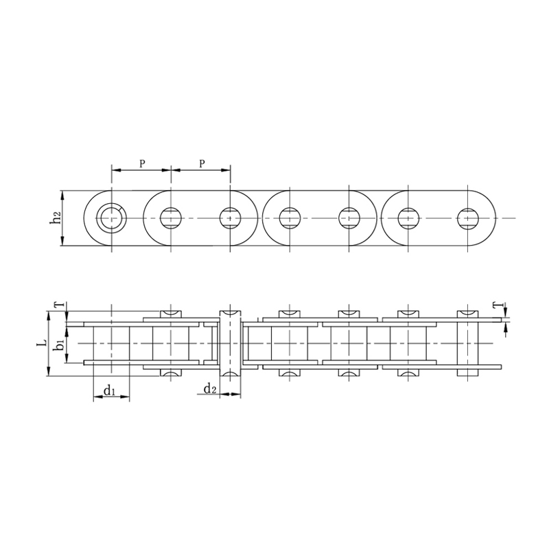 Correntes de distribuição de motor de automóvel personalizáveis ​​com resistência ao impacto