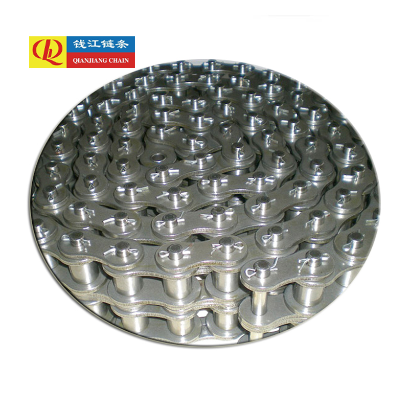 Correntes de rolos de precisão de passo curto tipo chaveta (série A)