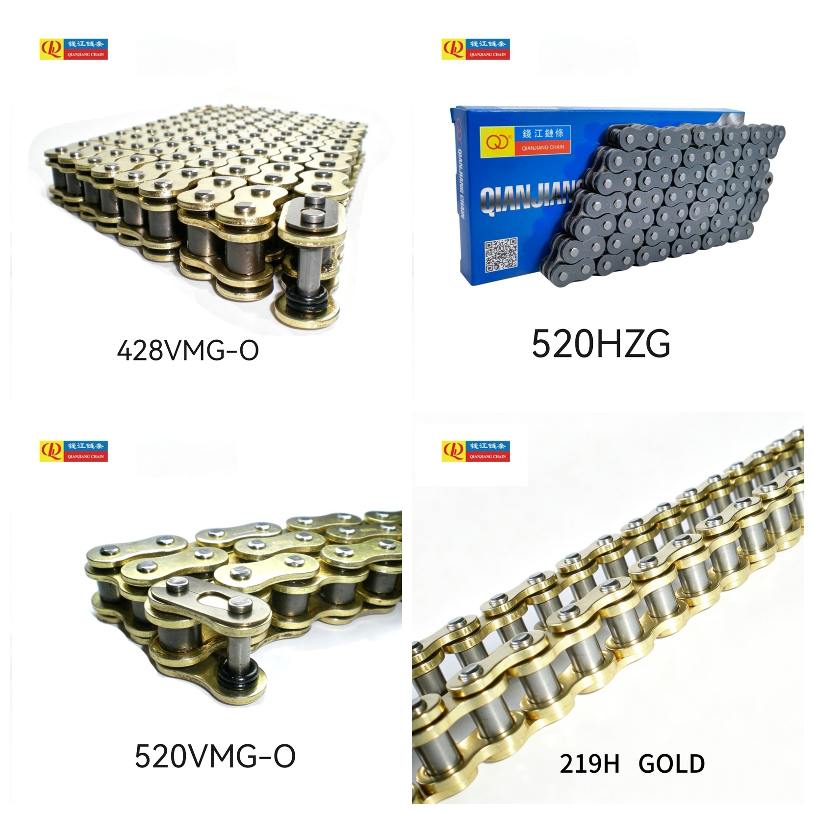 Hangzhou Qianjiang Chain Industries Co., Ltd. - Correntes de alta resistência para todos os cenários de kart